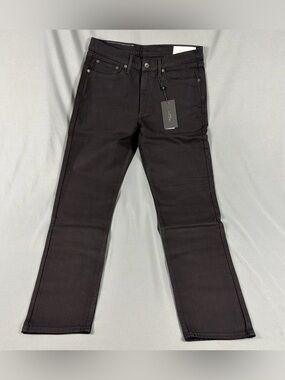 Rag & Bone Jeans Fit 2 Slim 33 x 32 Black Cotton Spandex NWT MSRP $195